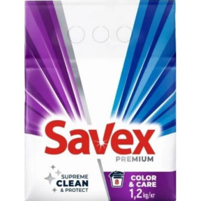 Пральний порошок Savex Automat Color & Care 1.2 кг